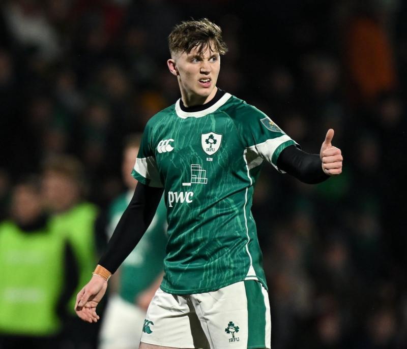 Five Munster Rugby players in Ireland U20 squad to face Italy