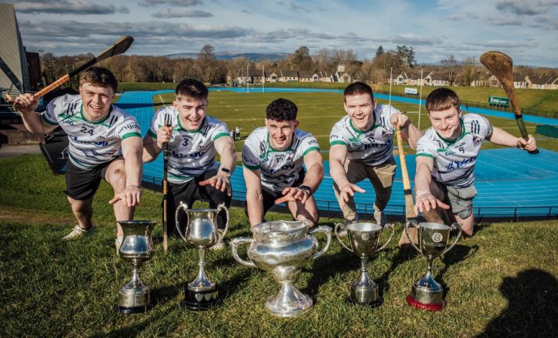University of Limerick celebrate historic clean sweep of Higher Education hurling titles