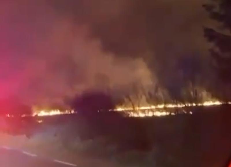 LIVE: Fire services battling blaze near Limerick village