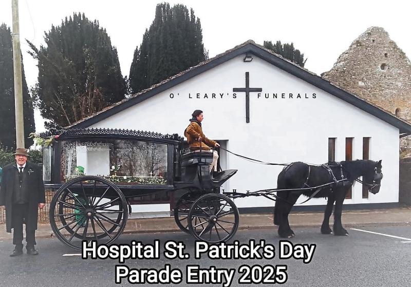 A nod to Limerick's past at first St Patrick’s parade in Hospital