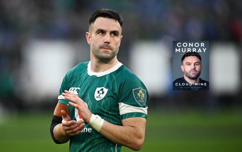 Conor Murray's new book to reveal 'what what wearing the No 9 jersey has meant' and 'what comes next'