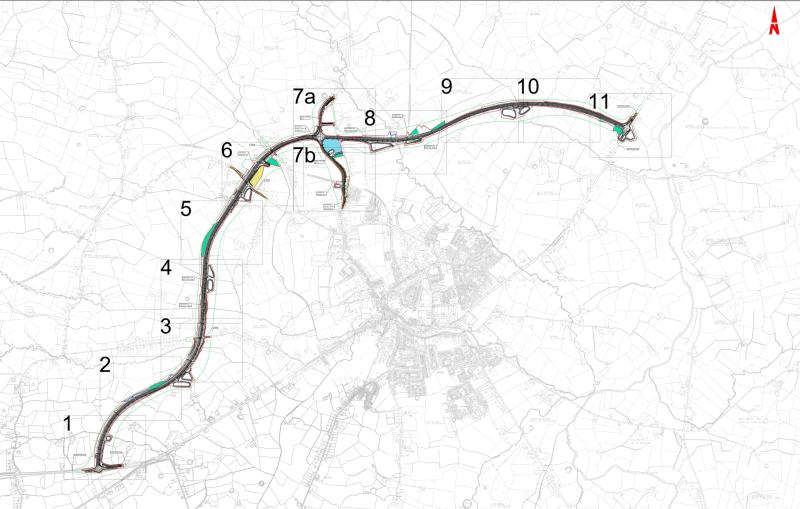 Design update on  bypasses for Limerick towns on N21 route