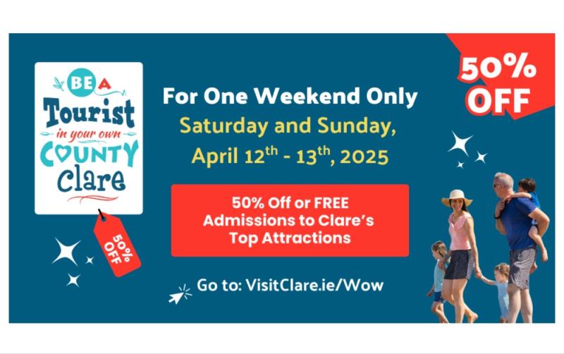 Discover The Banner for Less - Innovative tourism campaign kickstarts Clare’s 2025 tourist season