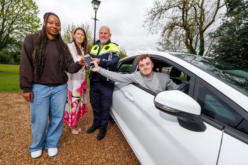 UL-led student road safety initiative highlights ‘deadly consequences’ of distracted driving