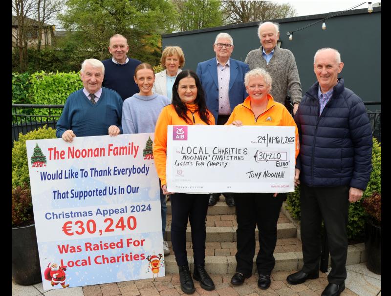 Popular charity Christmas lights display raises 'record-breaking' figure
