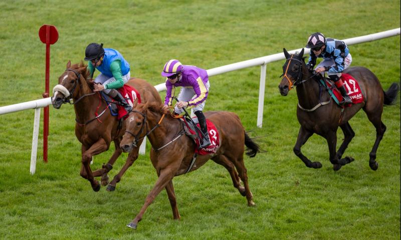 Moyross jockey Wesley Joyce celebrates sixth winner of flat season