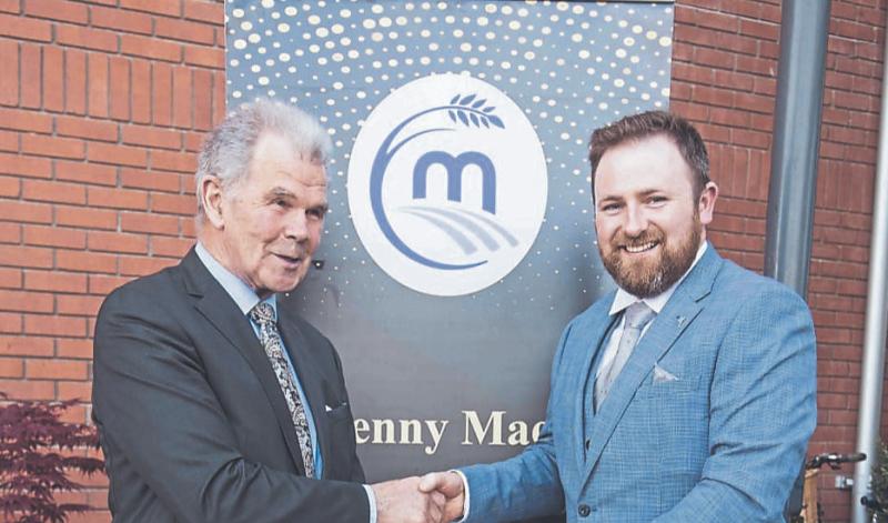 Brian flys the Macra flag  for Limerick at Mr Personality festival