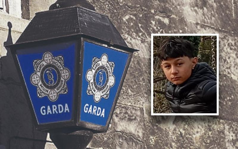 Gardaí 'concerned' as urgent search appeal launched for young boy (12) missing from home