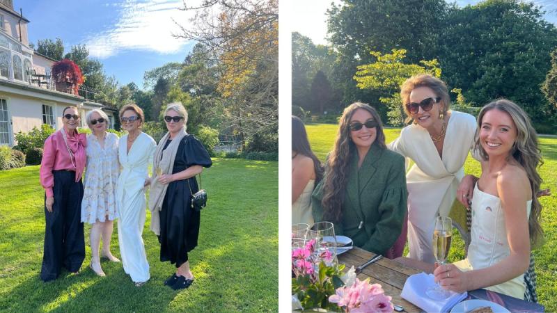 'I took a trip to an enchanting garden with a Limerick fashion designer!' - Celia Holman Lee