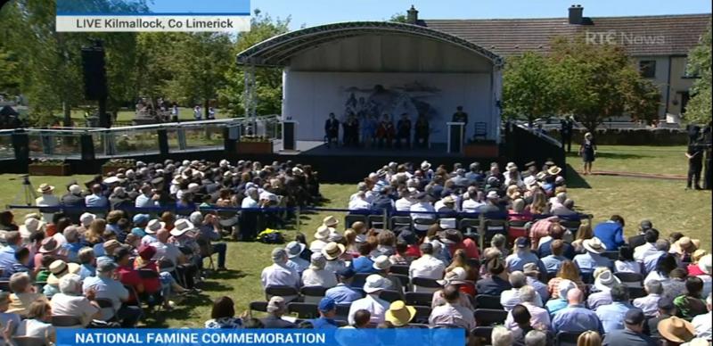 Pages fly but message lands firmly: President in passionate plea for peace at Limerick ceremony