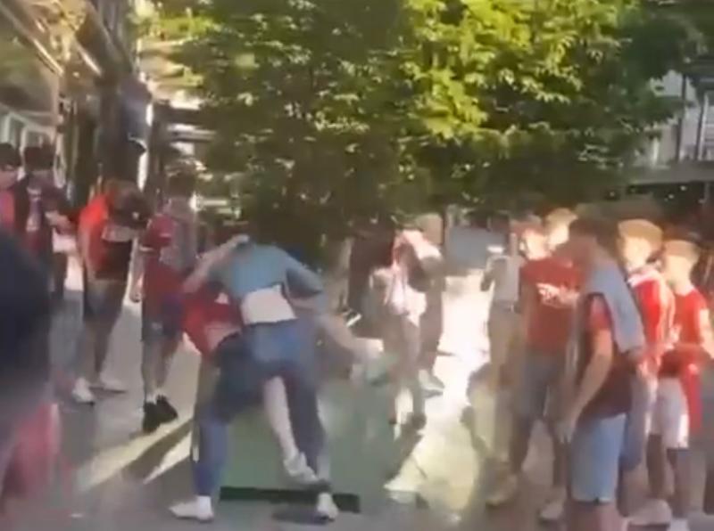 Vicious fights break out in the city centre after Limerick v Cork clash