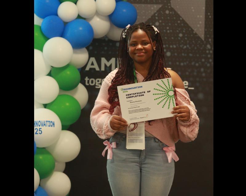 Limerick student shines at Technovation Ireland Event with innovative fashion sustainability app