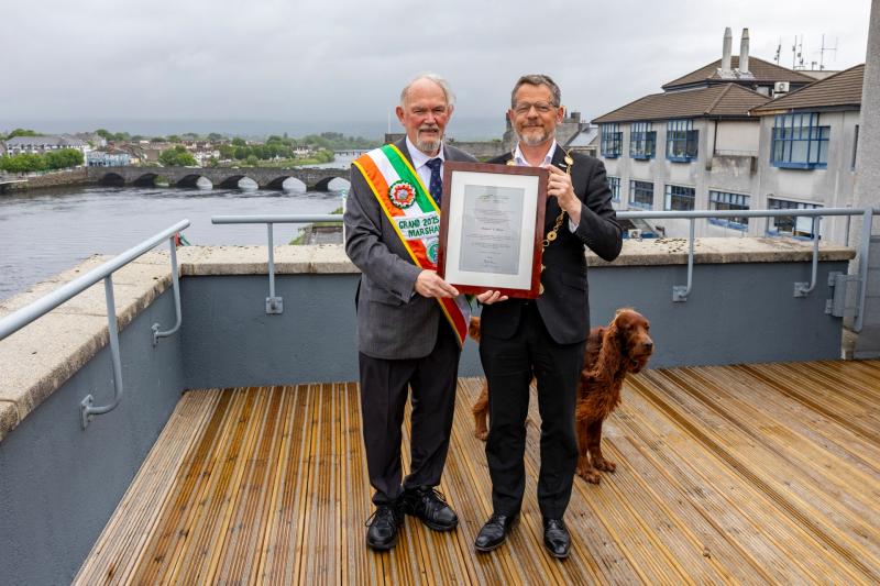 Reception for Limerick man who hed New York City St Patrick's Day parade