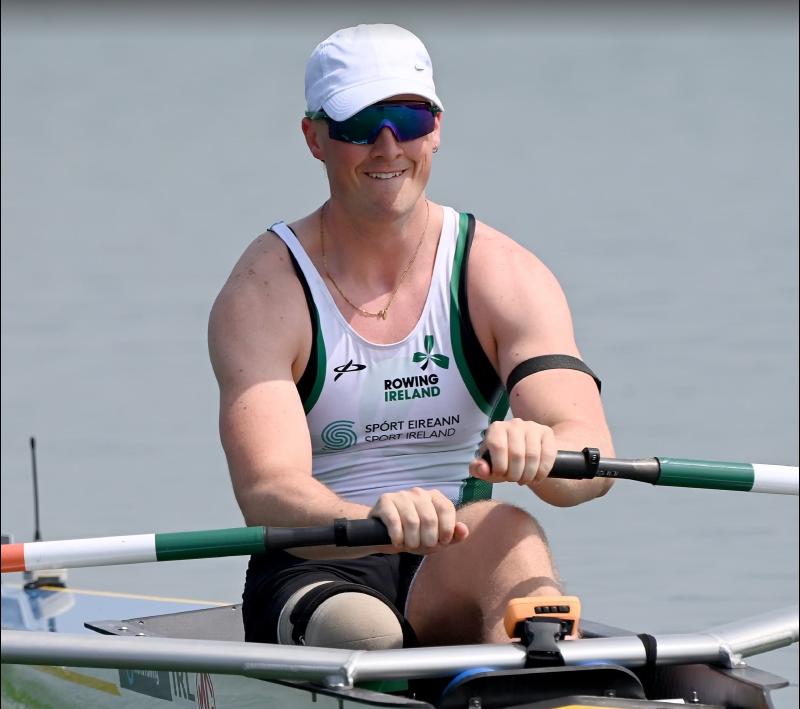 Limerick man powers to Para Rowing World Cup gold in Italy