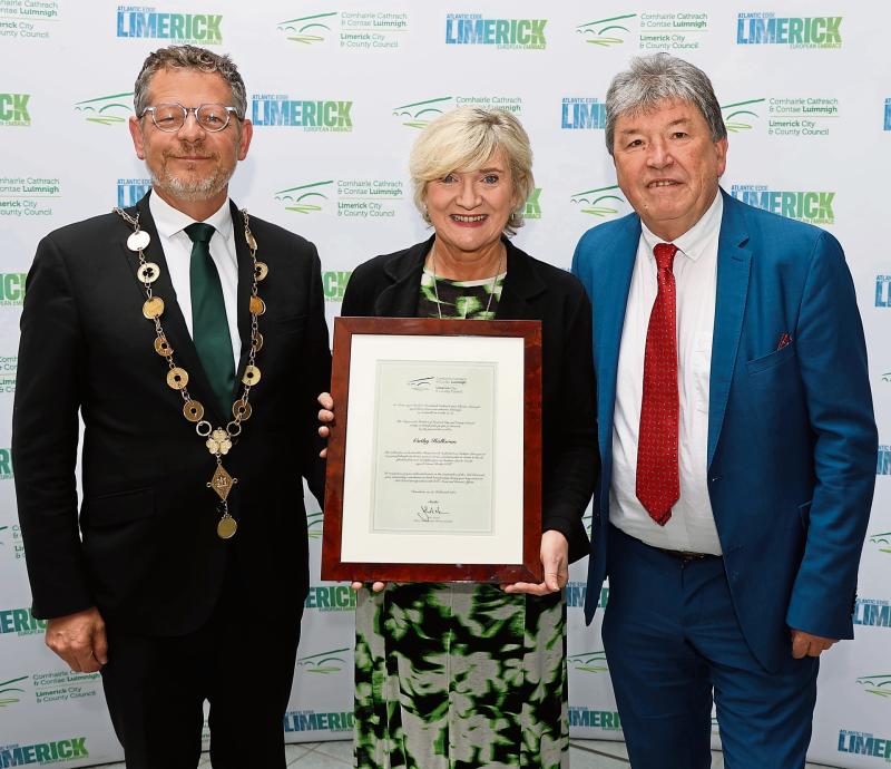 'A trusted voice': Mayor of Limerick honours seasoned journalist Cathy Halloran