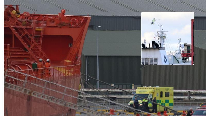 LIVE: Several injuries reported following 'incident' on board cargo ship at Foynes port 