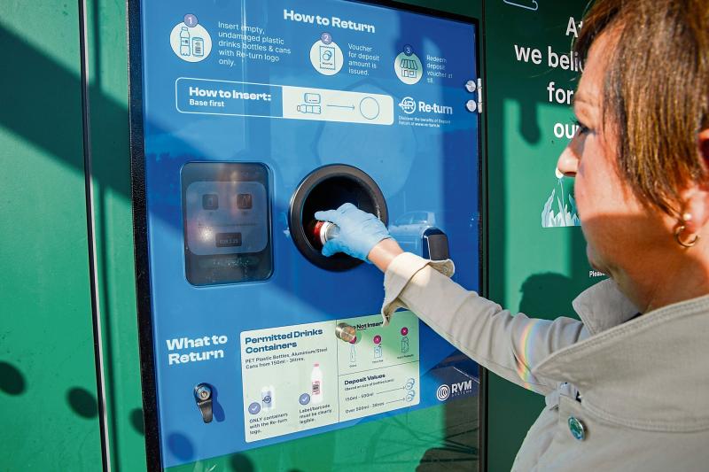 Thousands of discarded bottles collected during Riverfest in Limerick