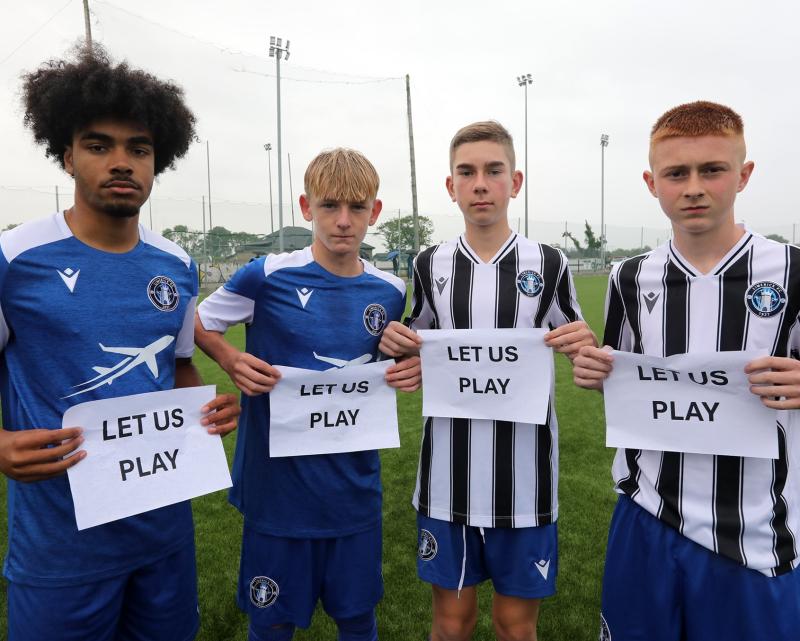 ‘Let us play’: Young Limerick soccer stars benched in shock 'termination of their season'