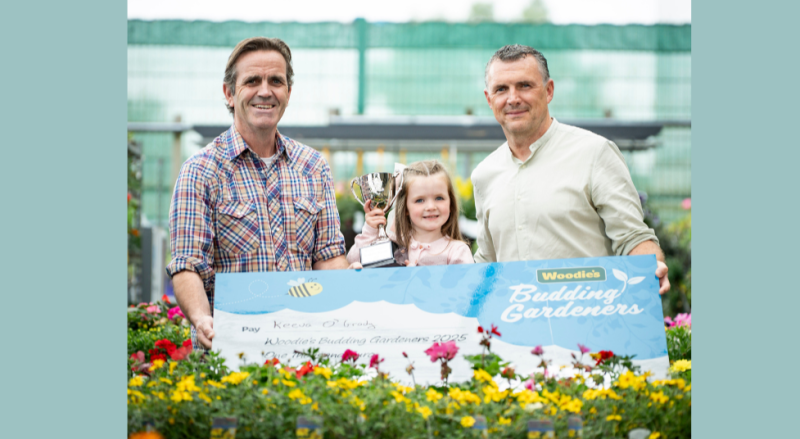 Green-thumbed four-year-old Limerick girl wins top prize for her 'Pollination Station'