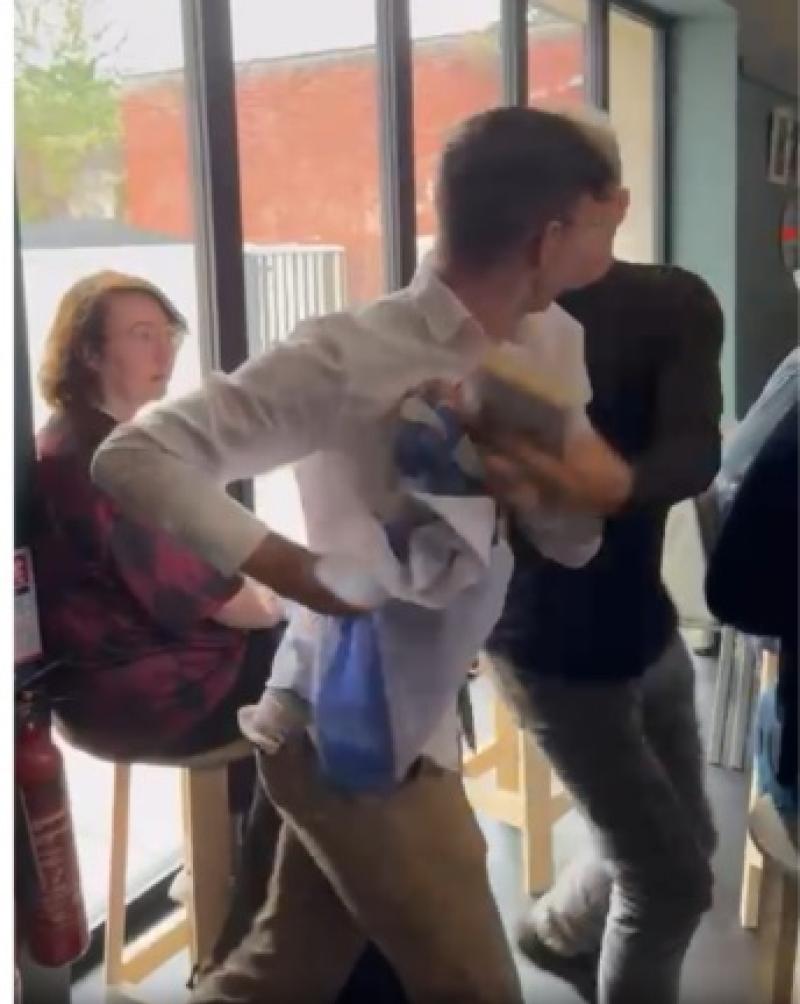 Israeli flag display by Limerick student triggers uproar and ends in physical ejection from event