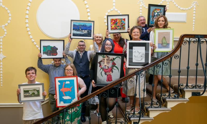 Limerick artist showcased horror-inspired art at Connecting Artists Exhibition