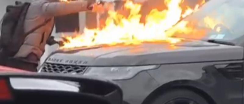 Luxury SUV set alight by brazen arsonist in Limerick