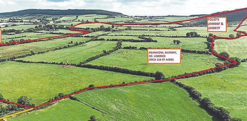 Hot on the market 210 acre Limerick farm guided at €3.5m