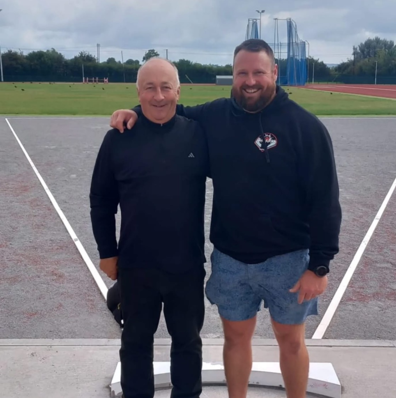 Olympic winner visits West Limerick AC to train ahead of Tokyo World Championships