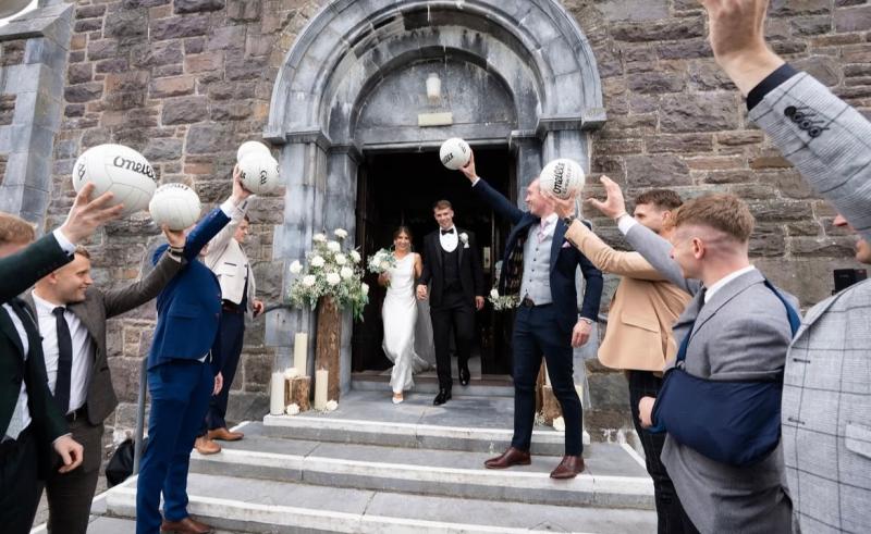 Limerick senior football captain ties the knot with beautiful bride