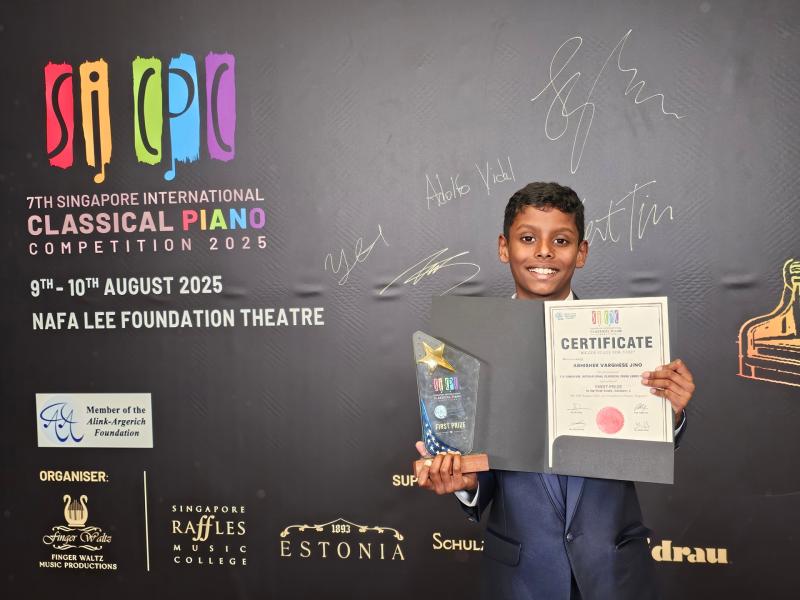Young Limerick pianist takes first place in international competition