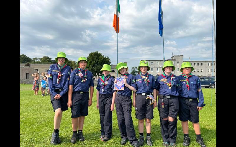 Limerick Scouts celebrate following Phoenix Challenge 2025