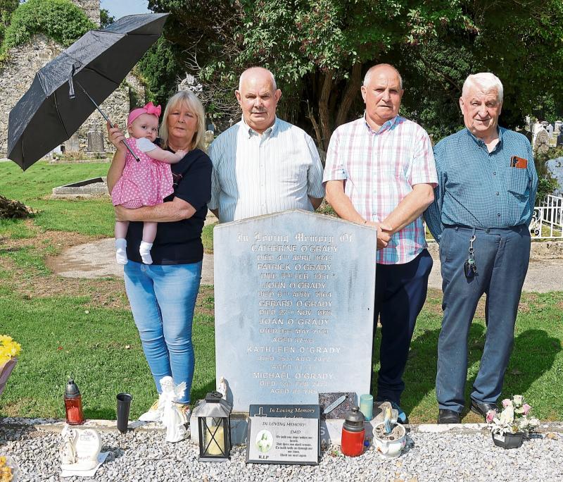 Family put up umbrellas and wear helmets in Limerick graveyard as they fear being 'killed' by golf balls