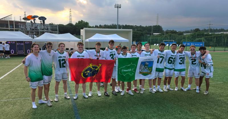 Limerick flag flown with pride at World Lacrosse Championship in South Korea