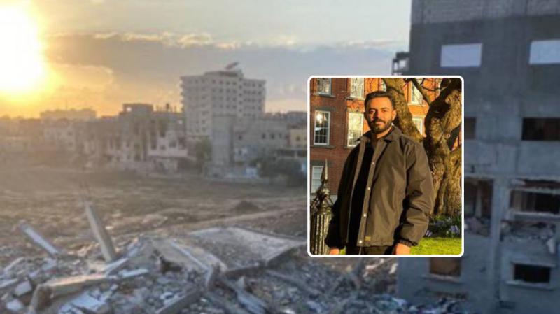 ‘I ran under carpet bombs’: Palestinian scholar in Ireland describes life in Gaza