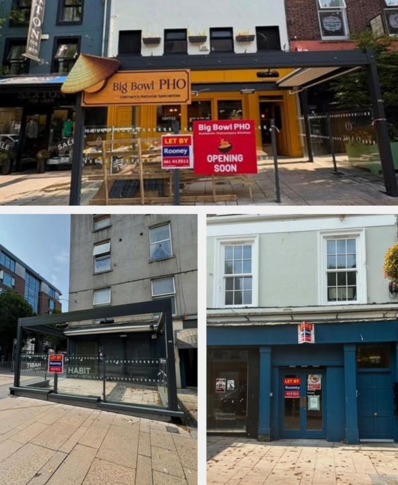 Two new restaurants and a cafe to open up on same Limerick street