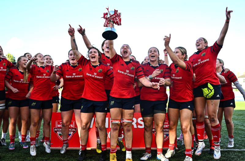 Munster rack up magnificent seven in sizzling Women’s Interprovincial final success