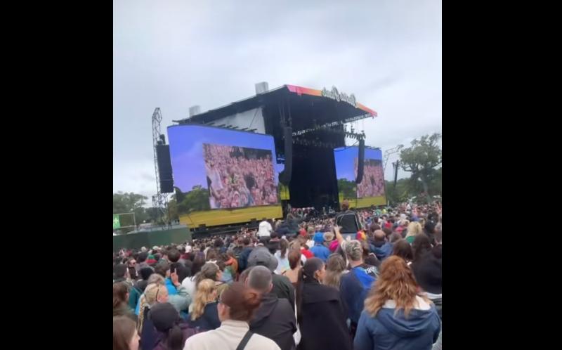 Limerick hurlers sing along to iconic reunion of The Cranberries at Electric Picnic