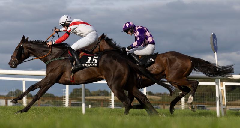 Newcastle West jockey Gary Noonan celebrates memorable Kilbeggan success