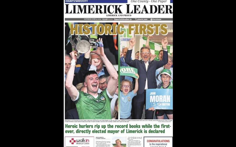 Limerick Leader wins top award for political coverage in 2024