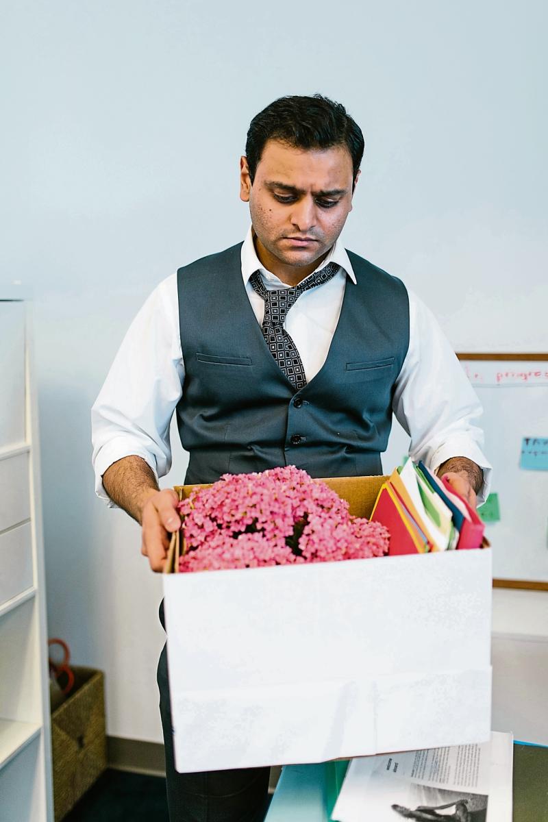 Coping with sudden redundancy