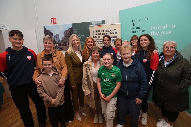 Moving The Goalposts exhibition launched to celebrate Limerick soccer pioneers 