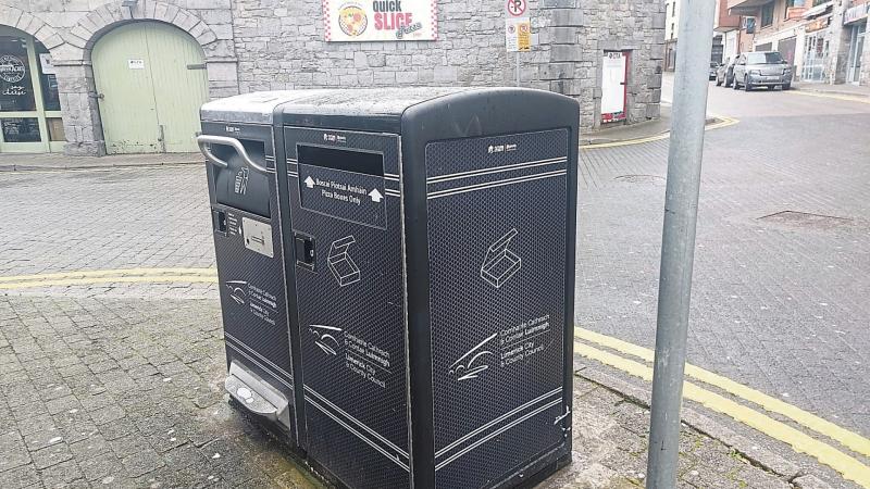 New bins in Limerick aimed at students 'who buy a lot of pizza'