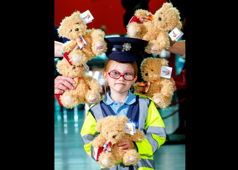 Cuddly new arrival touches down at Shannon Airport as part of charity initiative