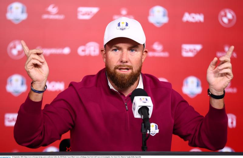 Shane Lowry has a plan to use 'heat' from loud US fans at Ryder Cup this week
