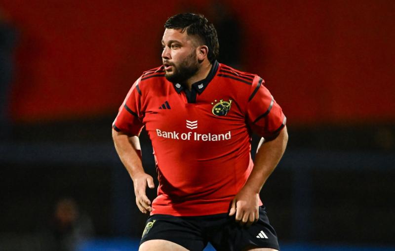Super Saturday for Young Munster prop who celebrates URC debut with Munster Rugby
