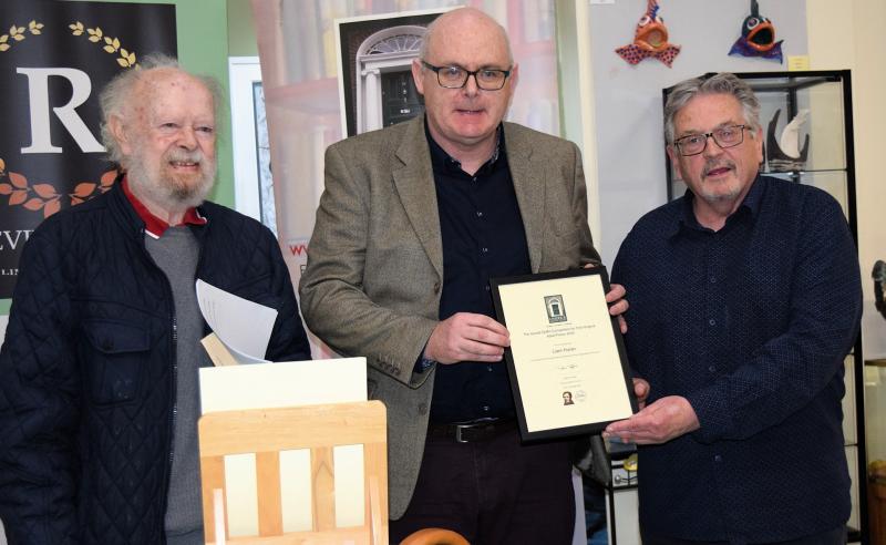 Debut original novel wins literary competition in Adare gallery 