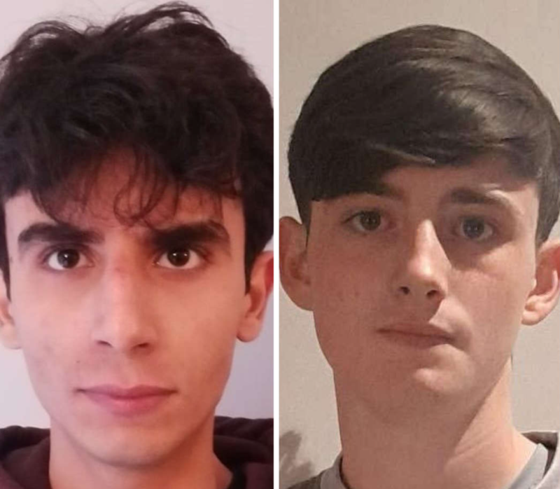 Gardaí appeal for help tracing two missing 16-year-olds in Drogheda, Co. Louth