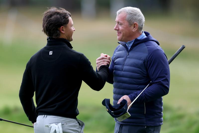 Cian Foley celebrates big Dunhill Links Team Championship golf success in Scotland