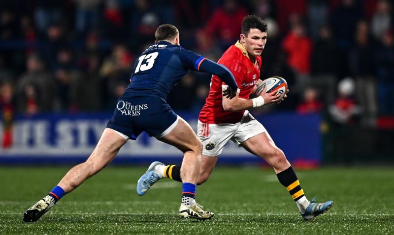 Munster Rugby make 10 changes for home URC fixture with Edinbugh on Friday night