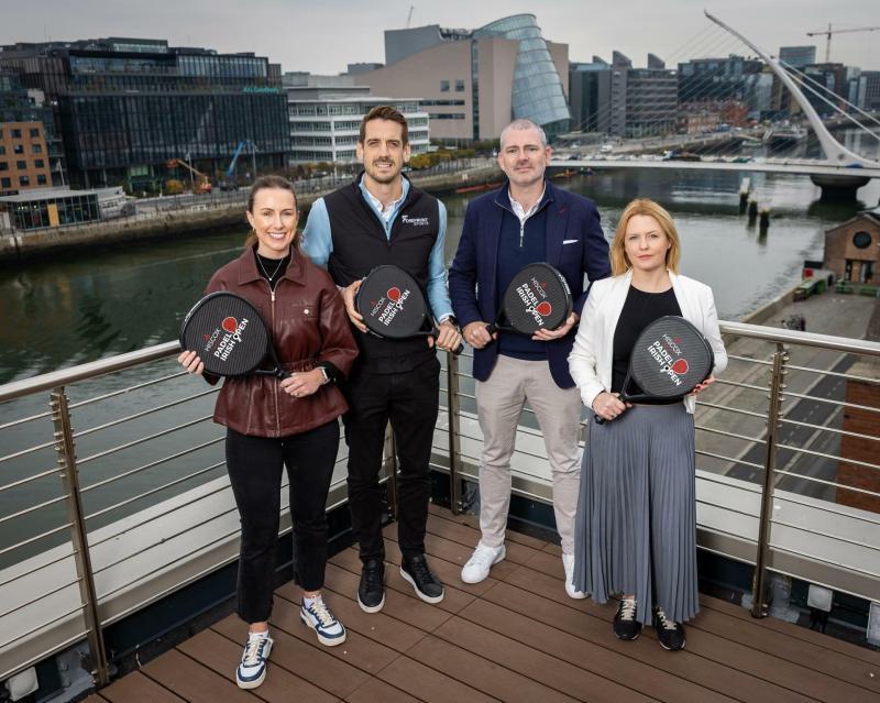 Hiscox announced as title sponsor of the inaugural Padel Irish Open in Limerick 